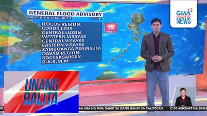 Weather update as of 7:25 AM (June 4, 2025) | Unang Balita