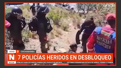 BLOQUE ENFRENTAMIENTOS EVISTAS Y POLICÍA
