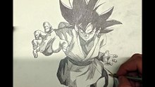 How to Draw Goku Black from DRAGON BALL Z