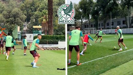 Selección Mexicana ya se entrena con el amistoso ante Suiza en la mira