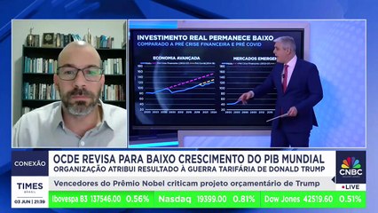 PIB mundial deve desacelerar seu crescimento em previsão realizada pela OCDE; especialista analisa