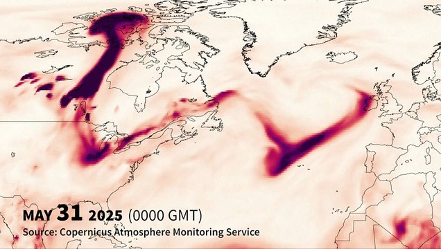Centenas de incêndios florestais avançam no Canadá, fumaça chega aos EUA e à Europa