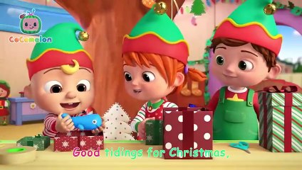 We Wish You a Merry Christmas_🎄Santa_s Christmas Workshop _ CoComelon Nursery Rhymes _ Kids Songs(480P)