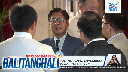 Courtesy resignation ng ilang miyembro ng gabinete, tinanggap na ni PBBM | Balitanghali