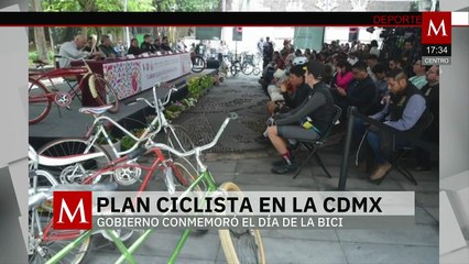 Gobierno capitalino anuncia el Plan Ciclista 2025-2030