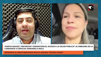 Puerto Iguazú  “Reforzar y garantizar el acceso a la salud pública” El emblema de la candidata a concejal Marianela Irala