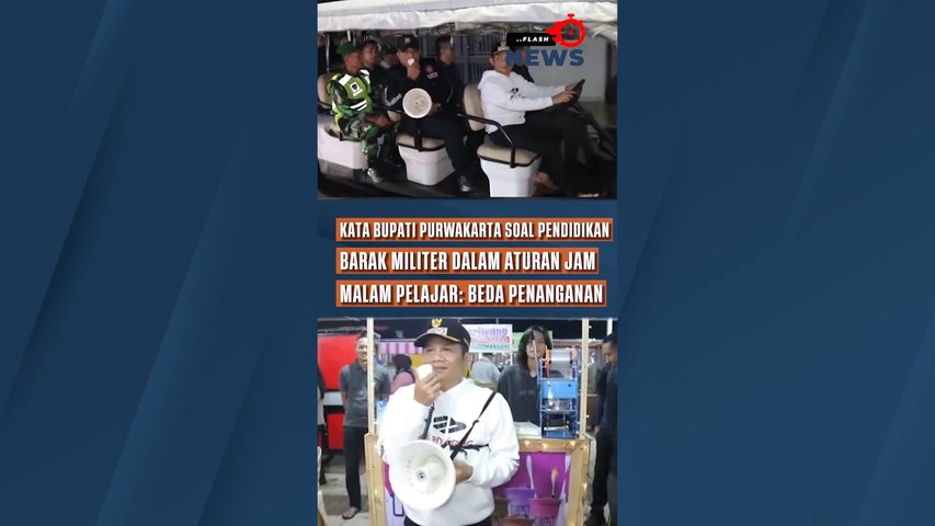 Kata Bupati Purwakarta Soal Pendidikan Barak Militer dalam Aturan Jam Malam Pelajar Beda Penanganan