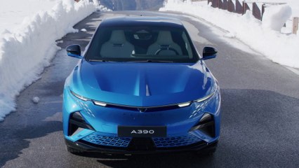 Alpine A390 GTS Exterior Design - Col d'Izoard