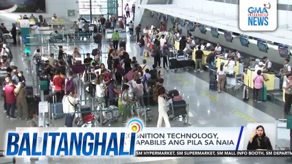 PBBM - Facial recognition technology ipatutupad para mapabilis ang pila sa NAIA | Balitanghali
