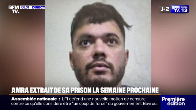 Mohamed Amra va être extrait de sa prison pour être interrogé dans le bureau des juges d'instruction de la Juridiction nationale de lutte contre le crime