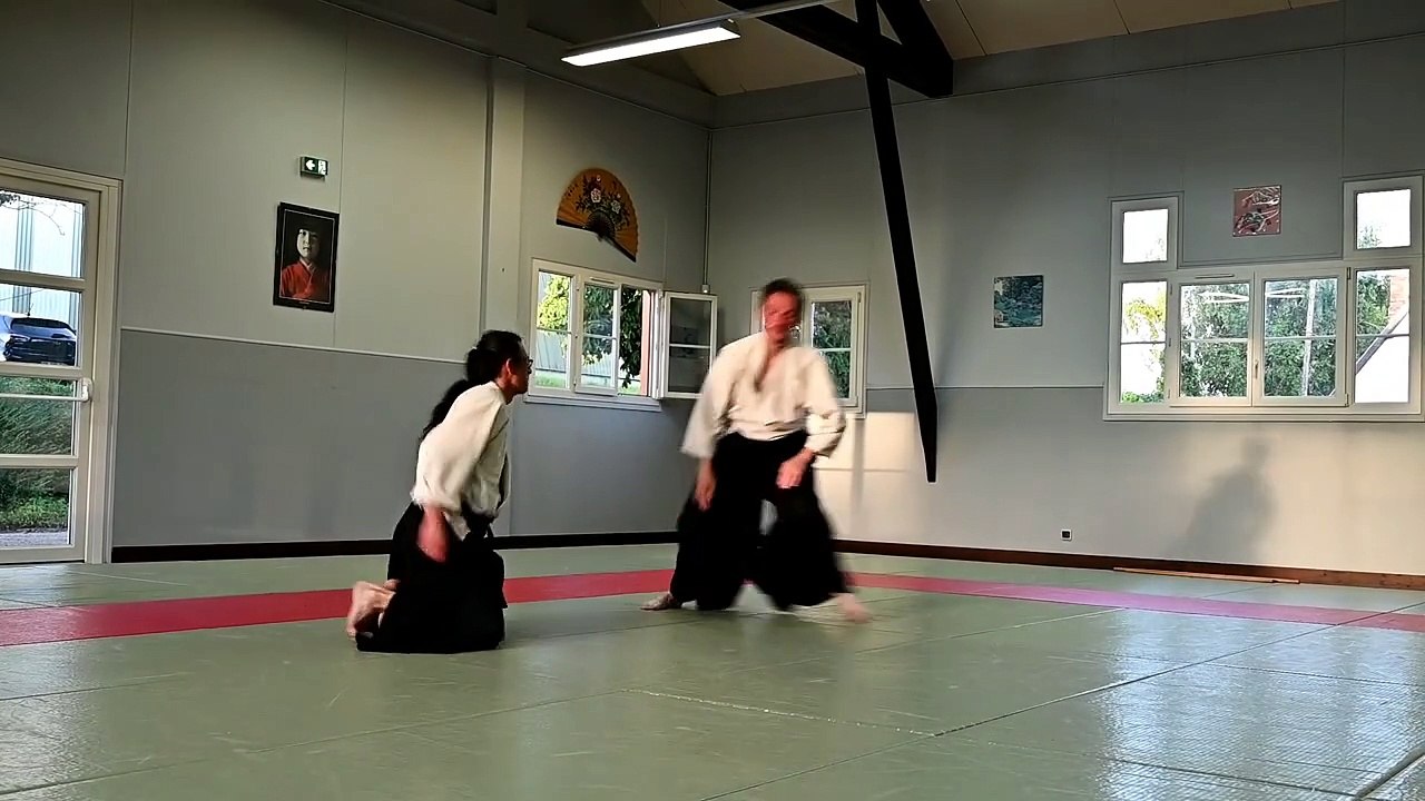 Passage blanc shodan aikido