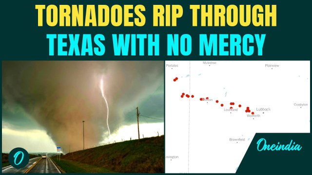 Tornadoes Rip Through Texas Near Lubbock, Injuring 3 And Leaving Thousands Without Power In Chaos