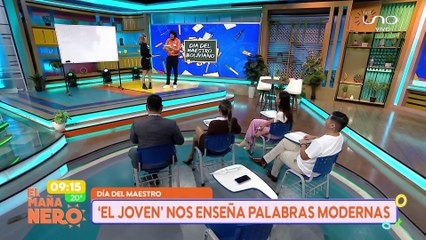 "EL JOVEN" NOS ENSEÑA PALABRAS MODERNAS