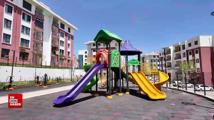 Kurum paylaştı: Depremzedeler bayramı Adıyaman İndere’de yeni evlerinde karşılıyor