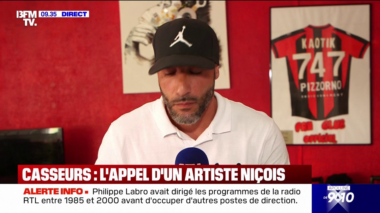 "Vous nous faites honte" : le rappeur Kaotik 747 dénonce la violence des casseurs le soir de PSG/Inter