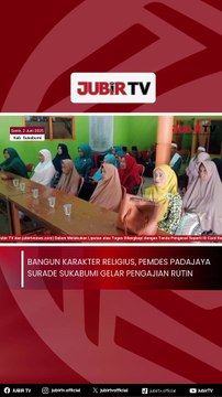 Bangun Karakter Religius, Pemdes Padajaya Surade Sukabumi Gelar Pengajian Rutin
