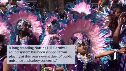 Notting Hill Carnival sound system denied licence due to 'public nuisance and safety concerns'