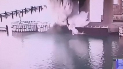 L'Ukraine revendique le sabotage du pont de Crimée