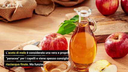 L'aceto di mele sui capelli funziona davvero?