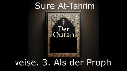 Der Quran auf Deutsch-Sure At Tahrim (66)