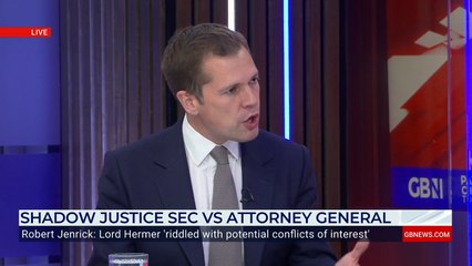 Lord Hermer has 'defended people who hate our country', Robert Jenrick fumes