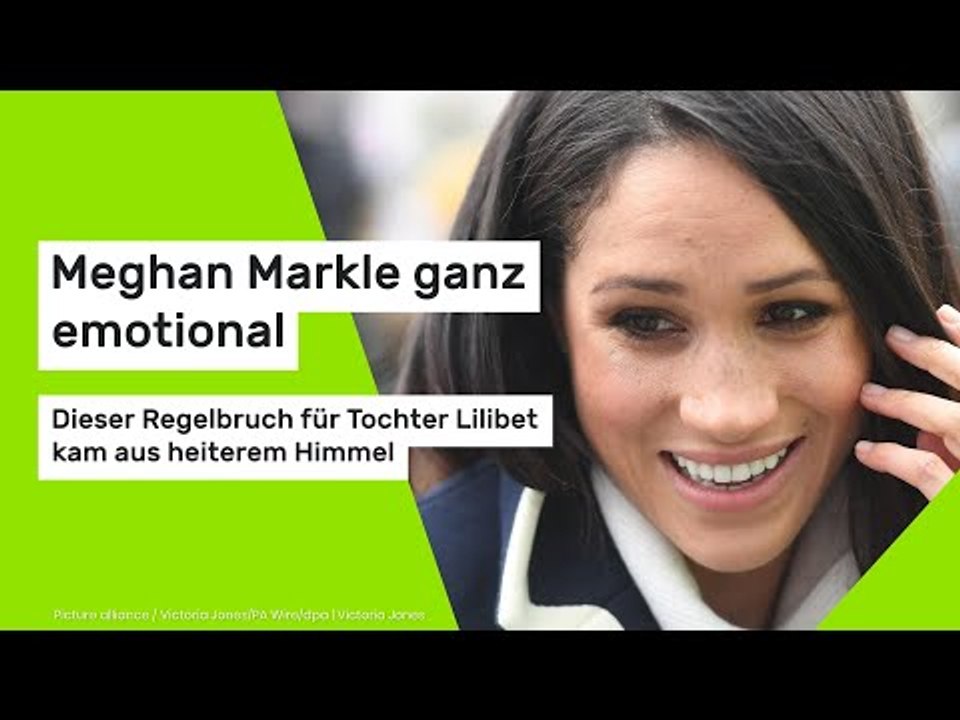 Meghan Markle ganz emotional: Dieser Regelbruch für Tochter Lilibet kam aus heiterem Himmel