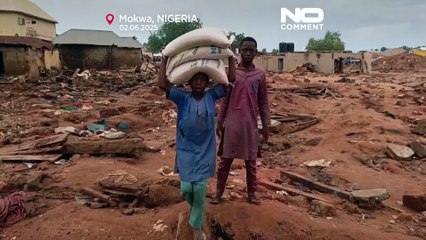 Les images des inondations dévastatrices et meurtrières au Nigeria