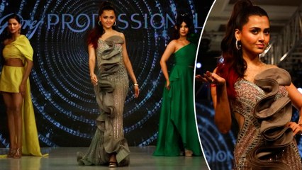 Tejasswi Prakash Rocks The Ramp With Her Sassy-Stylish Walk | Godrej Professional Hair Show