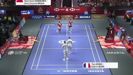 Le replay du 1er tour de Gicquel/Delrue - Badminton - Open d'Indonésie