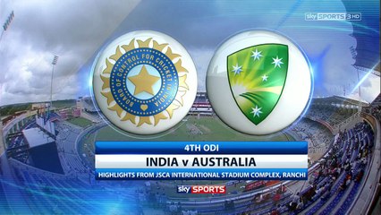 India vs Australia, 4th ODI at Ranchi, Oct 23 2013