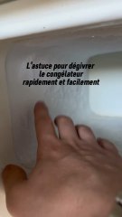 Pour enlever le givre facilement ❄️