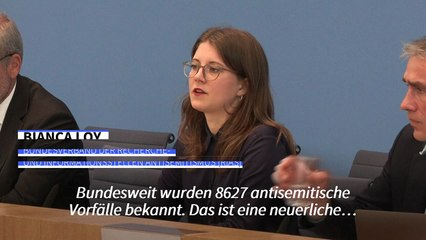 "Noch nie zuvor wurden mehr antisemitische Vorfälle registriert"