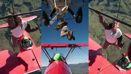 Mission: Impossible - The Final Reckoning | BTS: Bi-Plane Transfer Rehearsal: Take One