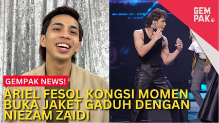 #GempakVideoNews : Ariel Fesol Dedah Momen Buka Jaket Adalah Spontan