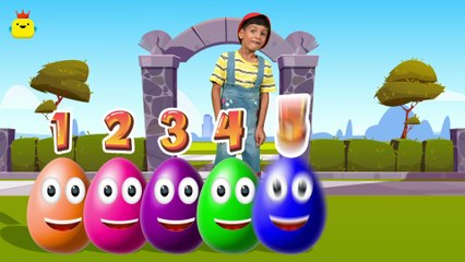 Surprise Eggs Transport Kids Songs - BabyBillion - Nursery Rhymes