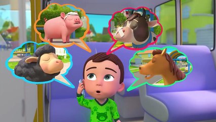 Wheels On The Bus Song Baby Animals + more Baby Songs & Nursery Rhymes