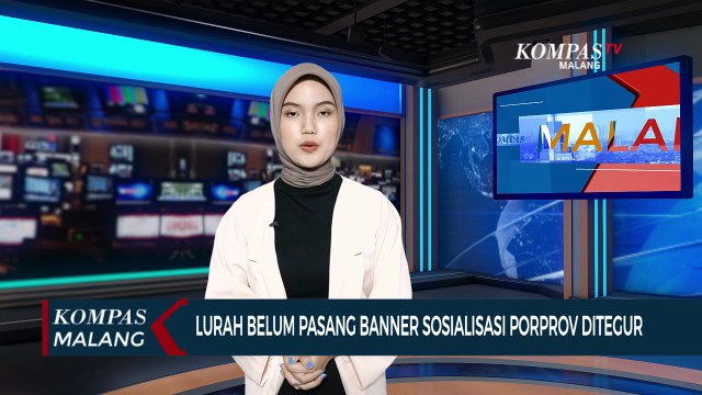 Wali Kota Malang Tegur Lurah yang Belum Pasang Banner Sosialisasi Porprov