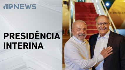 Lula embarca para visita de Estado à França; Alckmin assume Presidência