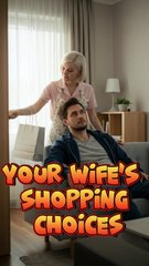 When You Question Your Wife’s Shopping Choices