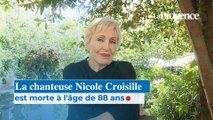 La chanteuse Nicole Croisille est morte à l'âge de 88 ans