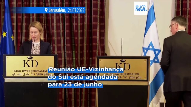 Exclusivo: Israel participa em reunião de alto nível em Bruxelas, apesar do desgaste das relações com a UE