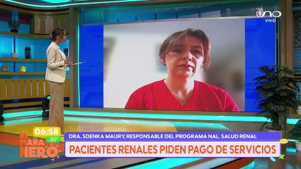 PACIENTES RENALES PIDEN PAGO DE SERVICIOS