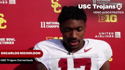 USC Trojans CB DeCarlos Nicholson On NFL Idols