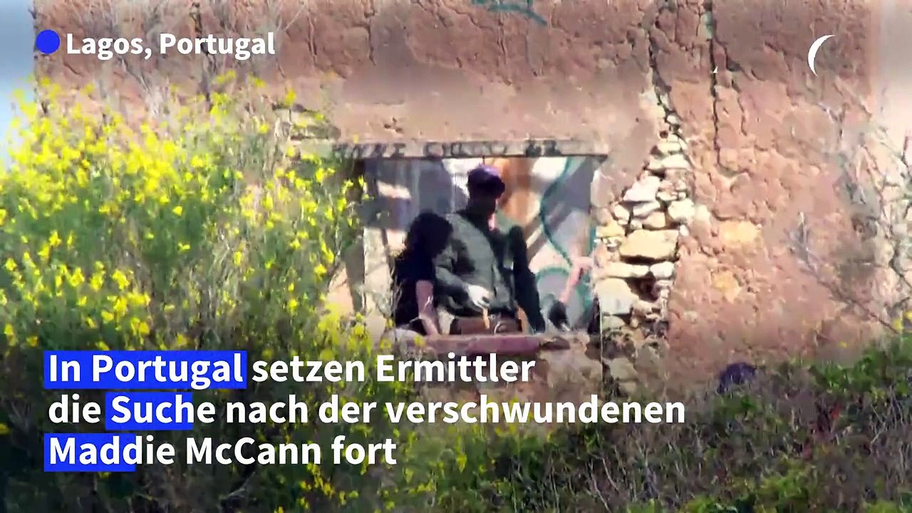 Fall Maddie: Ermittler setzen Such-Einsatz in Portugal fort
