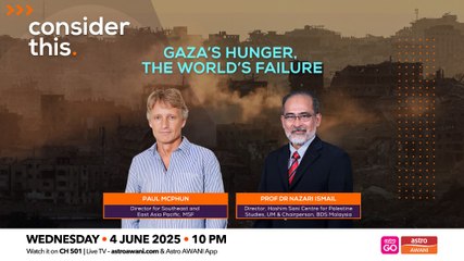 Consider This: Gaza’s Hunger, the World’s Failure (Part 1)