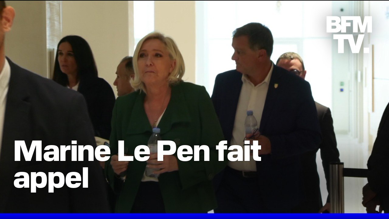 Marine Le Pen condamnée: la justice confirme sa démission de son poste de conseillère départementale