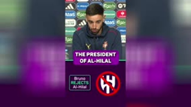 Bruno Fernandes REJECTS huge Al-Hilal offer