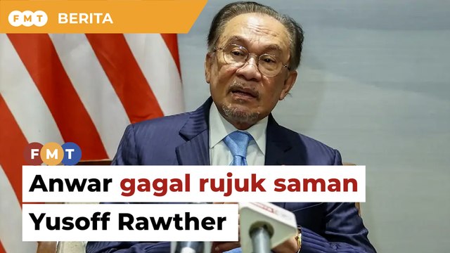 Anwar gagal rujuk saman Yusoff Rawther ke Mahkamah Persekutuan