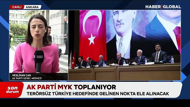 AK Parti MYK toplanıyor: Gündemde yeni anayasa, terörsüz Türkiye süreci ve yerel yönetimler var