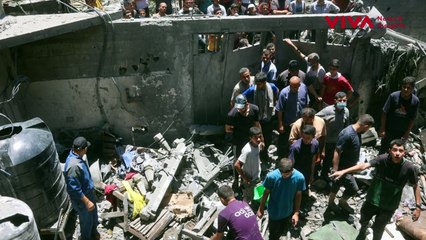 Puluhan Warga Palestina Mati Ditembak Saat Antre Bantuan